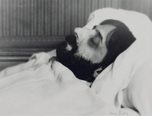 Marcel Proust on his death bed